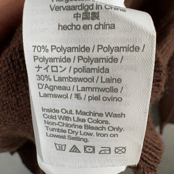 J. Crew Sweater Mens Size XL Brown Shawl Collar In Supersoft Lambswool Blend NWT - Picture 13 of 14